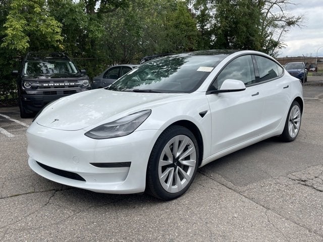 Used 2023 Tesla Model 3 Base with VIN 5YJ3E1EA1PF450791 for sale in Lansing, MI